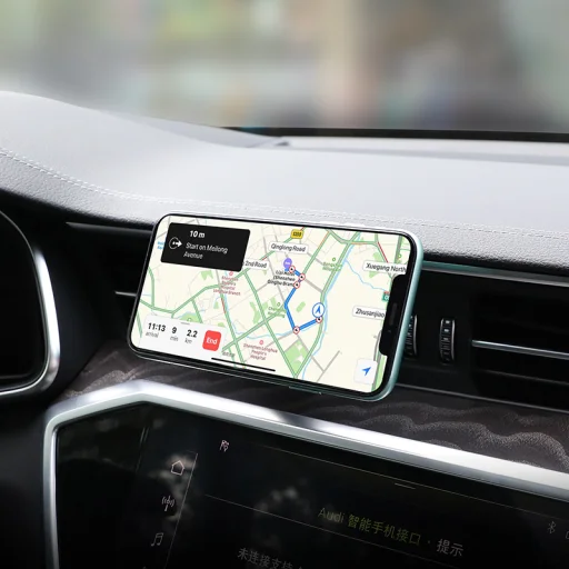 Mágneses autós telefontartó ML-133 szellőzőrácshoz - 4