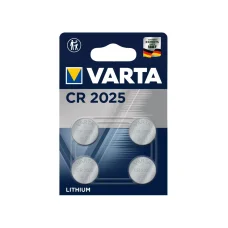 Varta CR 2025 gombelem 4db