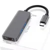 BYL-2011 4 az 1-ben USB Type C HUB (1x USB Type-C, 2x USB 3.0, 1x HDMI) thumbnail