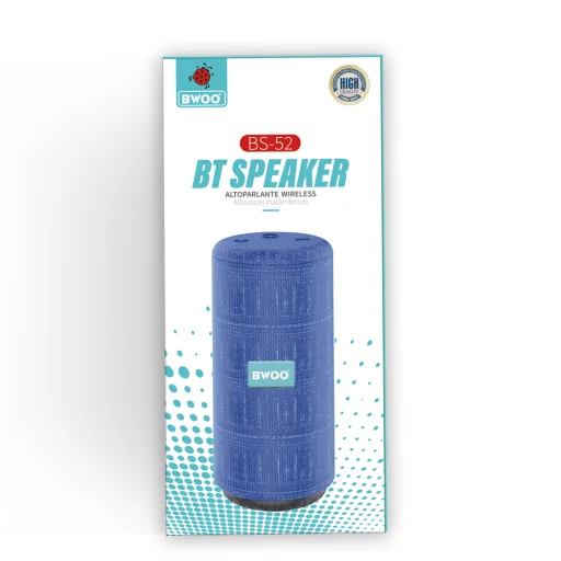 BWOO bluetooth hangszóró BS-52 kék - 3