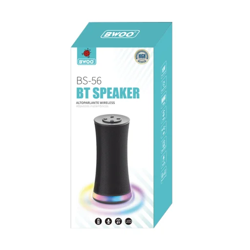 BWOO bluetooth hangszóró BS-56 fekete - 2