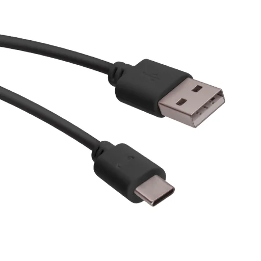 Forever USB - USB-C kábel 1,0 m 1A fekete - 1