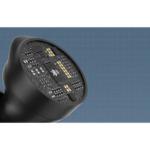 QCY Buds T17 Signle Point Vezeték nélküli Bluetooth 5.1 TWS fülhallgató szürke - 11