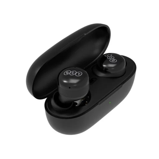 QCY Buds T17 Signle Point Vezeték nélküli Bluetooth 5.1 TWS fülhallgató szürke - 5
