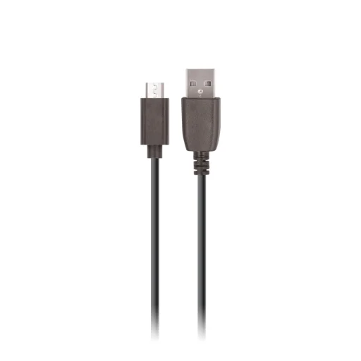 Maxlife USB - microUSB kábel 1,0 m 2A fekete - 1