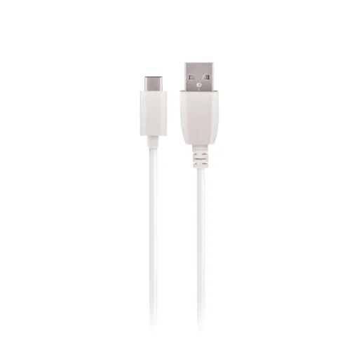 Maxlife kábel USB - USB-C 1,0 m 2A fehér - 1