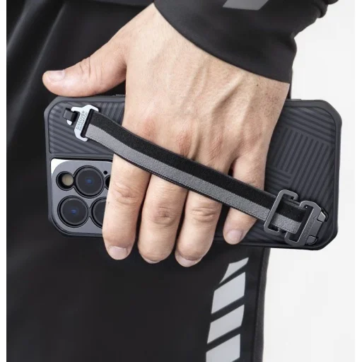 iPhone 14 Pro Max Nillkin Strap tok fekete - 9