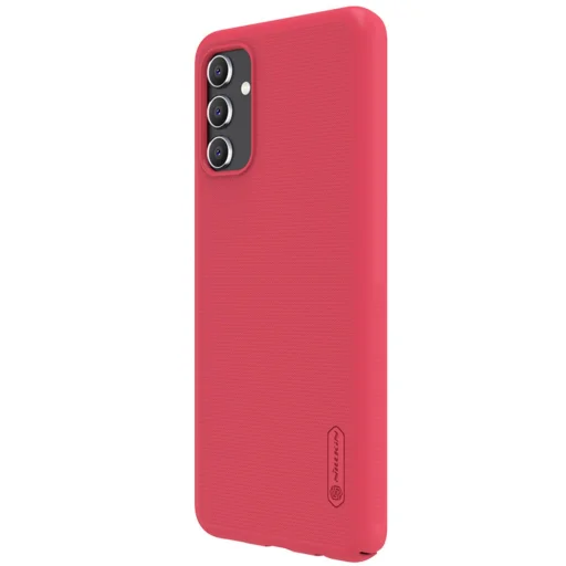 Samsung Galaxy A04S Nillkin Super Frosted tok + kihajtható támaszték világos piros - 7