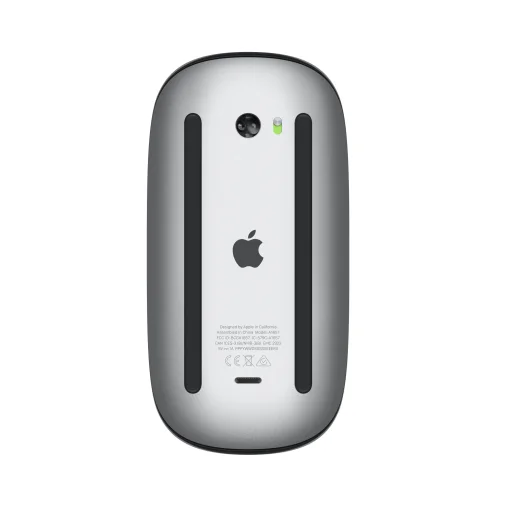 Apple Magic Mouse (2022) - fekete Multi-Touch felület (MMMQ3ZM/A) - 3