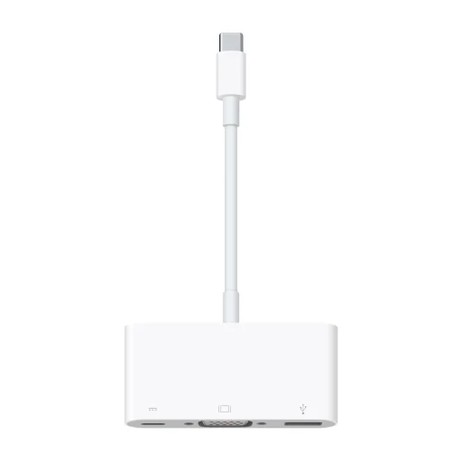 Apple gyári USB Type-C – VGA többportos átalakító adapter (MJ1L2ZM/A) - 1
