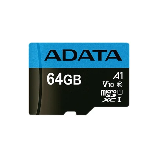 ADATA Memóriakártya MicroSDXC 64GB + Adapter UHS-I CL10 (100/25) - 2