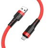 Borofone BU35 Influence USB - microUSB kábel 2.4A 1.2m piros thumbnail