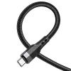 Borofone BU35 Influence USB - Type C kábel 3A 1.2m fekete thumbnail