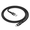 Borofone BU35 Influence USB - Type C kábel 3A 1.2m fekete thumbnail