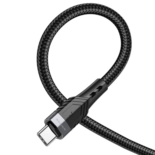 Borofone BU35 Influence USB - Type C kábel 3A 1.2m fekete - 3