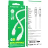 Borofone Goodway BX81 Type C - Type C kábel PD 60W 3A 1m fehér thumbnail