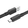 Borofone Goodway BX81 USB - Type C kábel 3A 1m fekete thumbnail