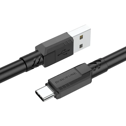 Borofone Goodway BX81 USB - Type C kábel 3A 1m fekete - 1