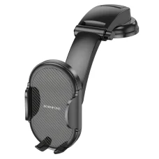 Borofone Charm BH73 autós telefontartó tapadókoronggal fekete