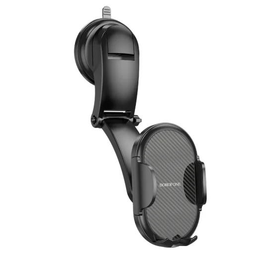 Borofone Charm BH73 autós telefontartó tapadókoronggal fekete - 8