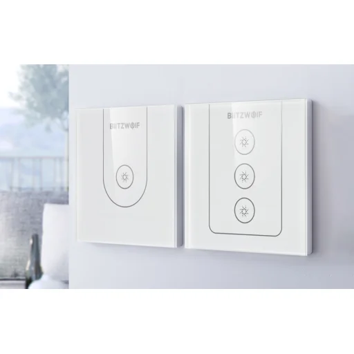 BlitzWolf BW-SS9 Wi-Fi intelligens fali lámpa kapcsoló - 5