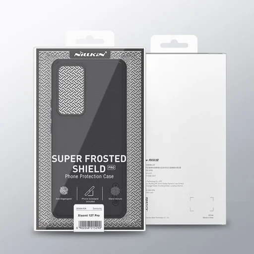 Xiaomi 12T Pro Nillkin Frosted Shield Pro tok fekete - 7