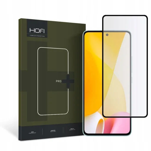 Xiaomi 12 Lite Hofi Glass Pro+ Hybrid temperált üvegfólia fekete - 1