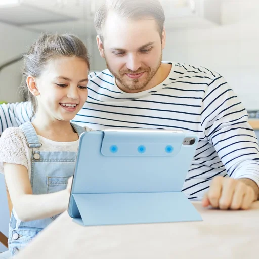 iPad 10.9 2022 Tech-Protect Mágneses tok égkék - 3