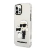 iPhone 12/12 Pro Karl Lagerfeld KLHCP12MHNKCTGT IML Glitter Karl and Choupette NFT tok átlátszó thumbnail