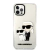 iPhone 12/12 Pro Karl Lagerfeld KLHCP12MHNKCTGT IML Glitter Karl and Choupette NFT tok átlátszó thumbnail