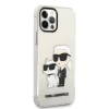 iPhone 12/12 Pro Karl Lagerfeld KLHCP12MHNKCTGT IML Glitter Karl and Choupette NFT tok átlátszó thumbnail