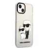 iPhone 13 Karl Lagerfeld KLHCP13MHNKCTGT IML Glitter Karl and Choupette NFT tok átlátszó thumbnail