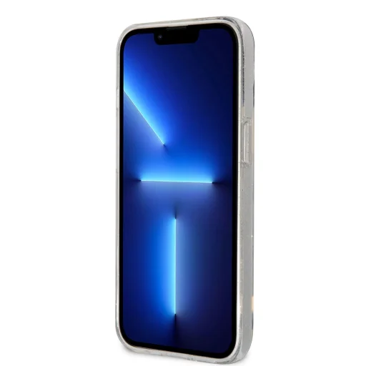 iPhone 13 Karl Lagerfeld KLHCP13MHNKCTGT IML Glitter Karl and Choupette NFT tok átlátszó - 4