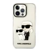 iPhone 13 Pro Max Karl Lagerfeld KLHCP13XHNKCTGT IML Glitter Karl and Choupette NFT tok átlátszó thumbnail