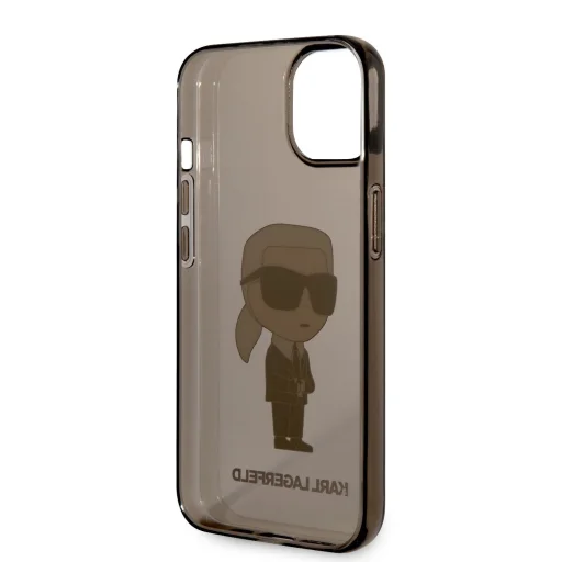 iPhone 14 Plus KLHCP14MHNIKTCK Karl Lagerfeld IML Ikonik NFT tok fekete - 4