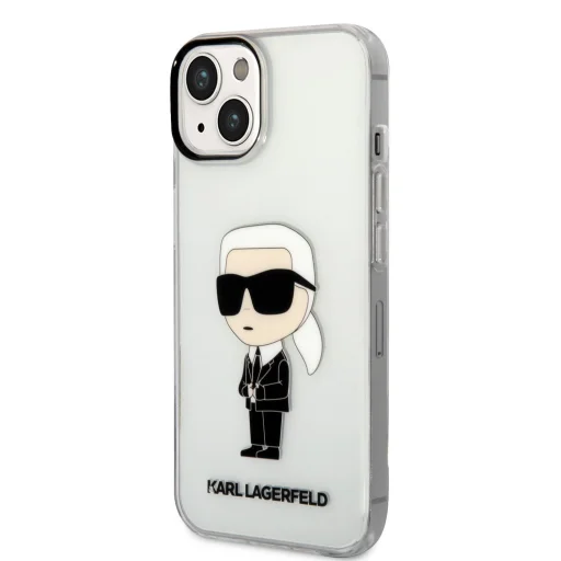 iPhone 14 Plus KLHCP14MHNIKTCT Karl Lagerfeld IML Ikonik NFT tok átlátszó - 1