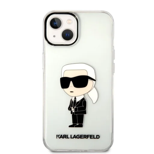 iPhone 14 Plus KLHCP14MHNIKTCT Karl Lagerfeld IML Ikonik NFT tok átlátszó - 5