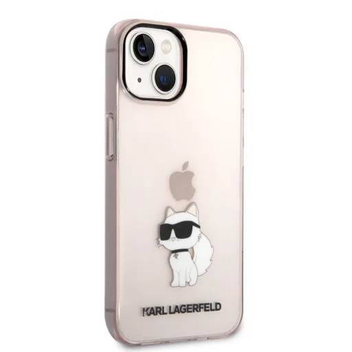 iPhone 14 Plus Karl Lagerfeld KLHCP14MHNCHTCP IML Choupette NFT tok rózsaszín - 5
