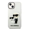 iPhone 14 Plus Karl Lagerfeld KLHCP14MHNKCTGT IML Glitter Karl and Choupette NFT tok átlátszó thumbnail