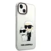 iPhone 14 Plus Karl Lagerfeld KLHCP14MHNKCTGT IML Glitter Karl and Choupette NFT tok átlátszó thumbnail
