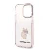 iPhone 14 Pro Max Karl Lagerfeld KLHCP14XHNCHTCP IML Choupette NFT tok rózsaszín