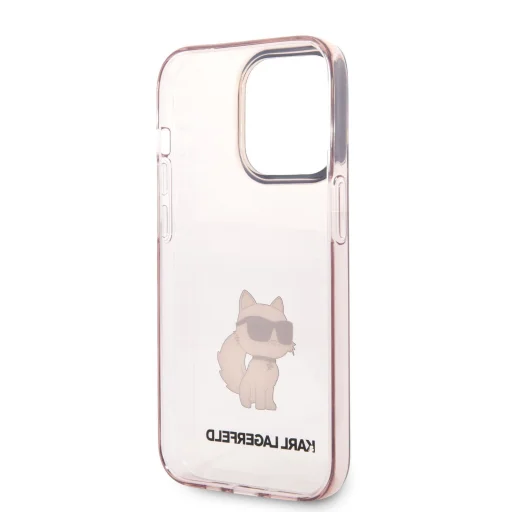 iPhone 14 Pro Karl Lagerfeld KLHCP14LHNCHTCP IML Choupette NFT tok rózsaszín - 1