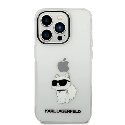 iPhone 14 Pro Max Karl Lagerfeld KLHCP14XHNCHTCT IML Choupette NFT tok átlátszó - 3