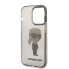 iPhone 14 Pro KLHCP14LHNIKTCK Karl Lagerfeld IML Ikonik NFT tok fekete - 1