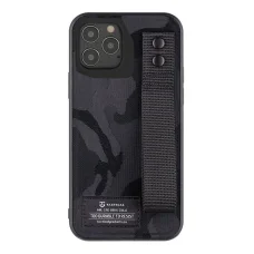 iPhone 12/12 Pro Tactical Camo Troop tok fekete