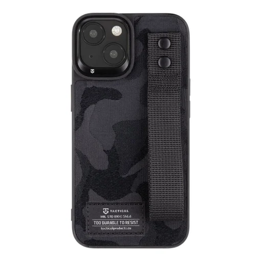 iPhone 14 Tactical Camo Troop tok fekete - 1