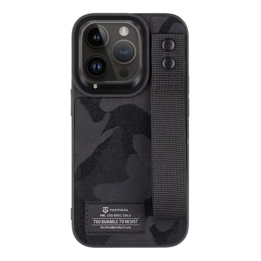 iPhone 14 Pro Tactical Camo Troop tok fekete - 1