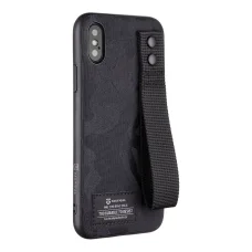 iPhone X/XS Tactical Camo Troop tok fekete