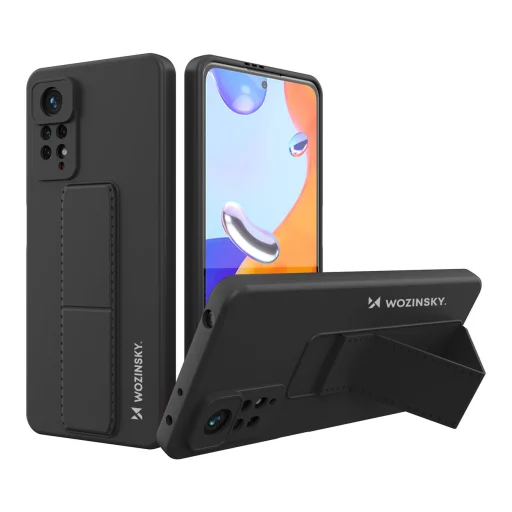 Xiaomi Redmi Note 11 Pro Wozinsky Kickstand tok fekete - 1