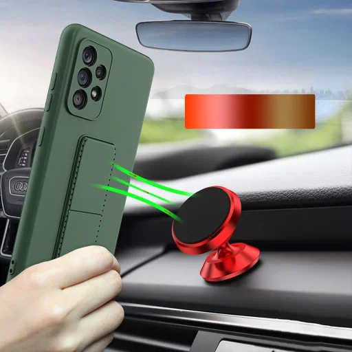 Xiaomi Poco M4 Pro 5G Wozinsky Kickstand tok sötétkék - 13